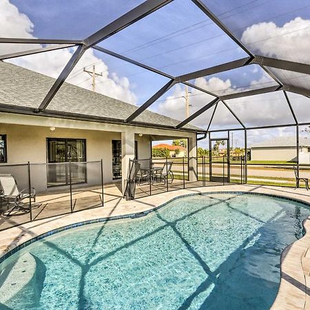 Central Cape Coral House With Private Screened Pool! Exterior foto