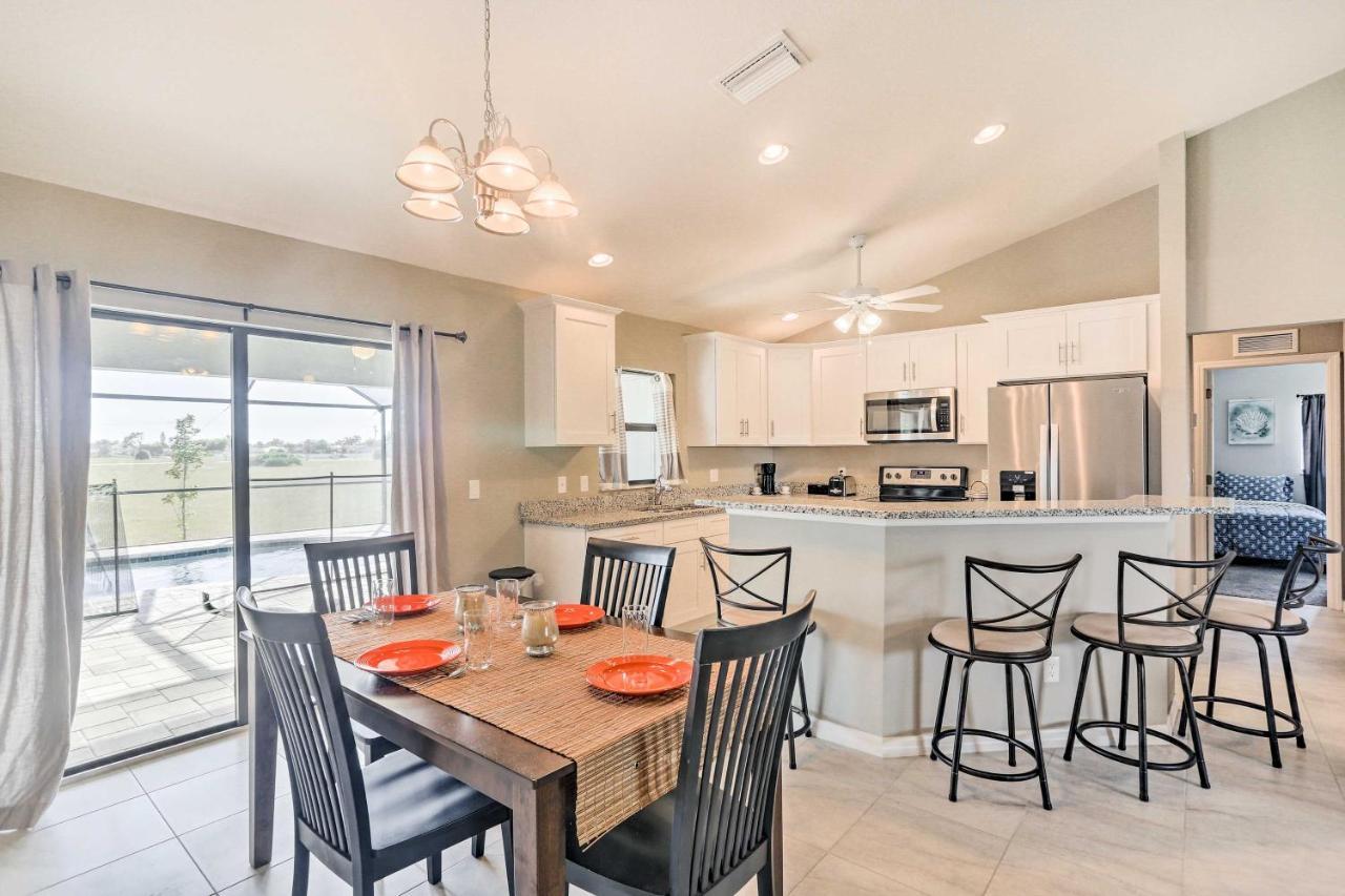 Central Cape Coral House With Private Screened Pool! Exterior foto