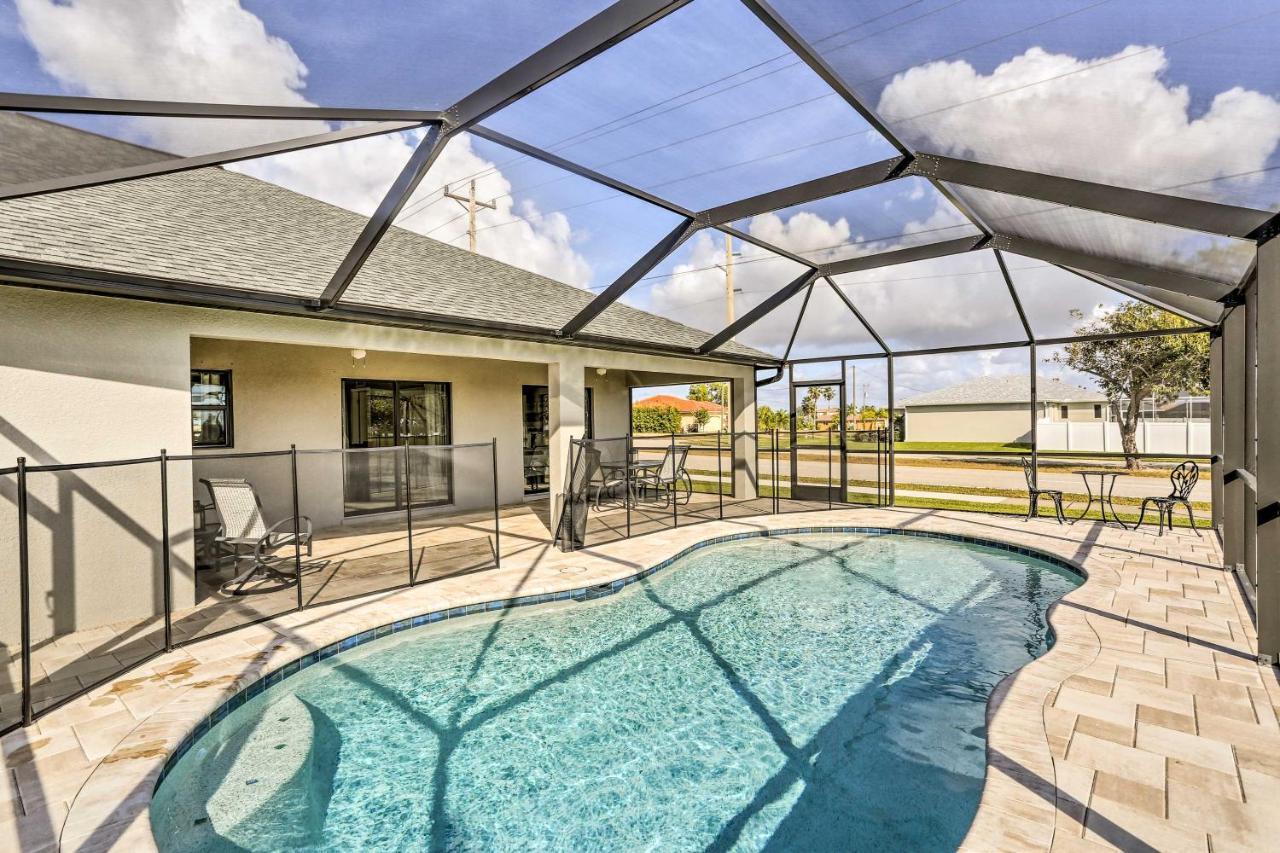 Central Cape Coral House With Private Screened Pool! Exterior foto