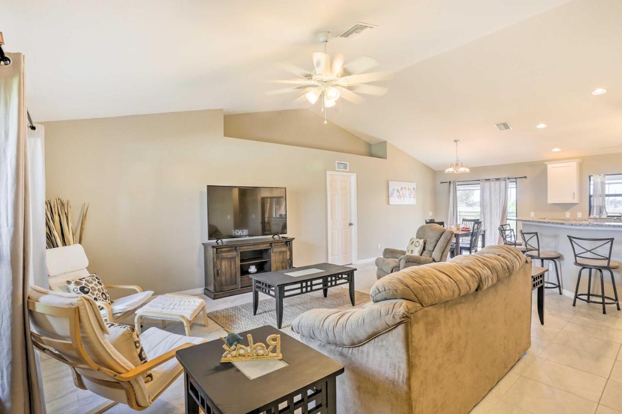 Central Cape Coral House With Private Screened Pool! Exterior foto