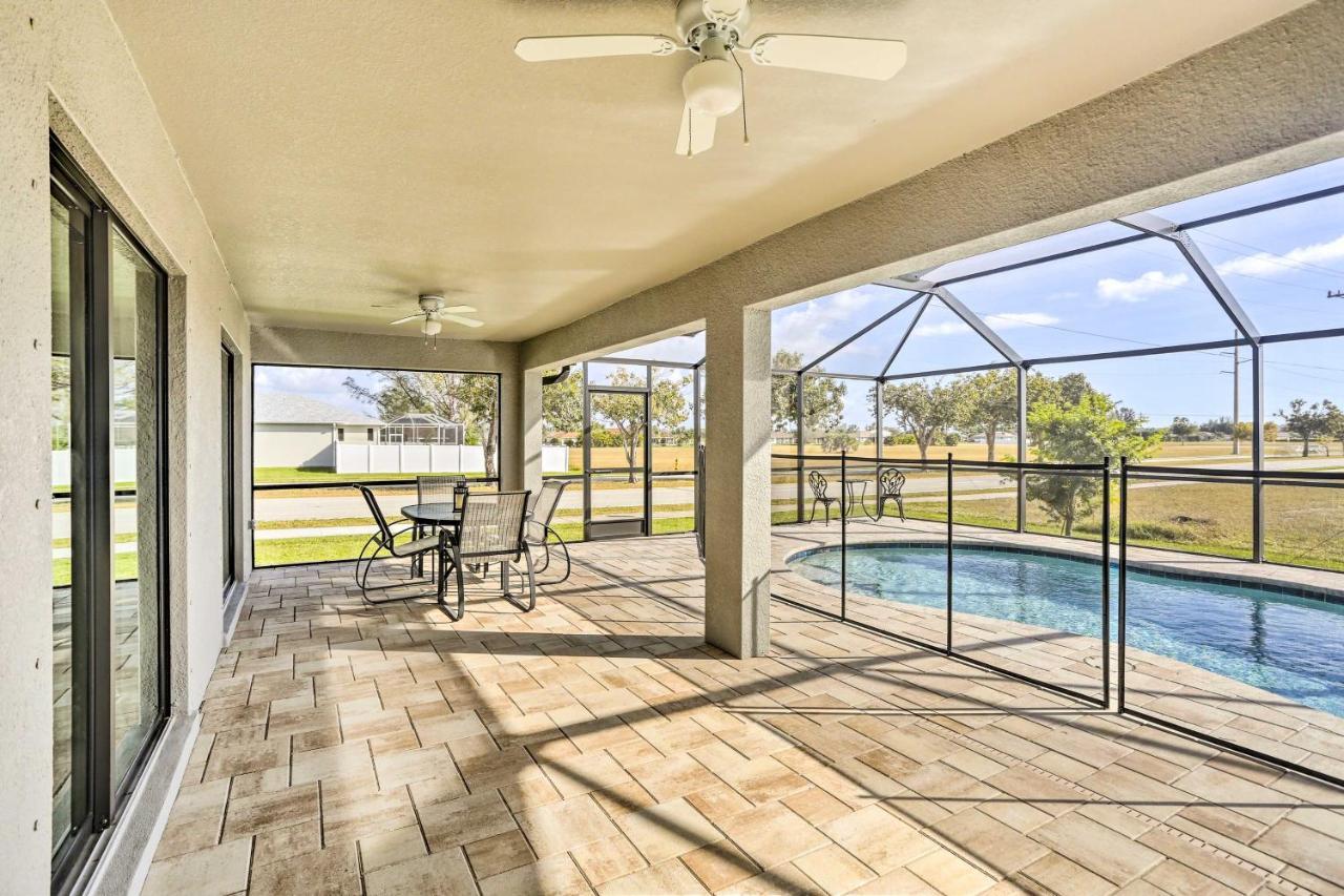 Central Cape Coral House With Private Screened Pool! Exterior foto