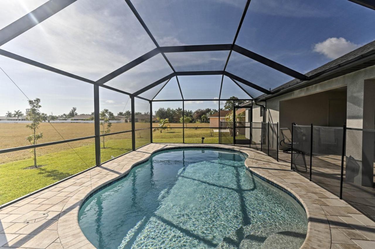 Central Cape Coral House With Private Screened Pool! Exterior foto